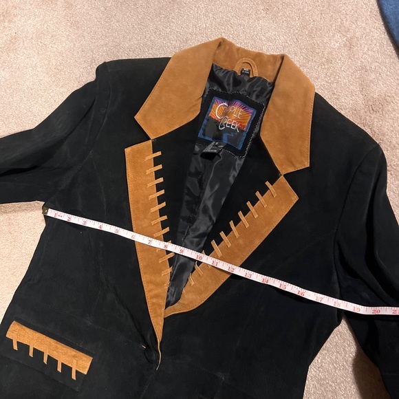 Vintage Cripple Creek Western Leather Blazer - Picture 4 of 4